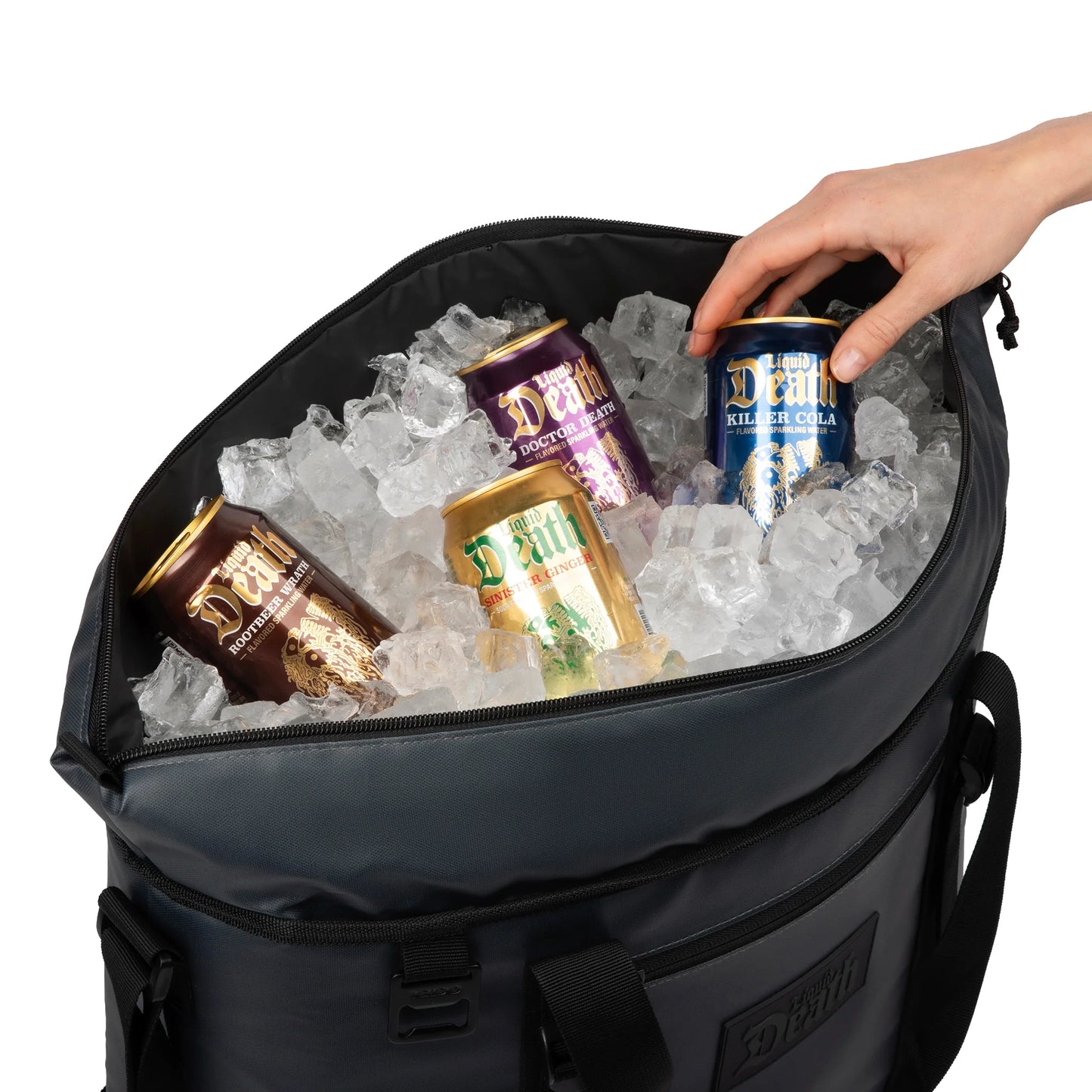 Liquid Death x Igloo Body Bag Soft Cooler