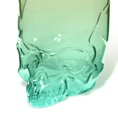 Trophy Skull Glass Tiki Mug