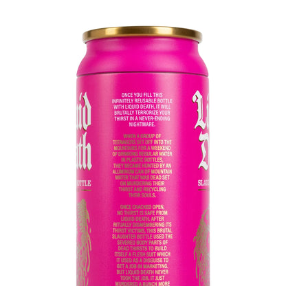 Liquid Death x Igloo Reusable Slaughter Bottle