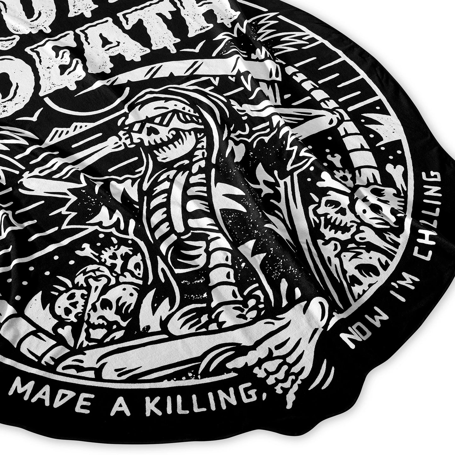 Reapin' Ain't Easy Oversized Beach Towel