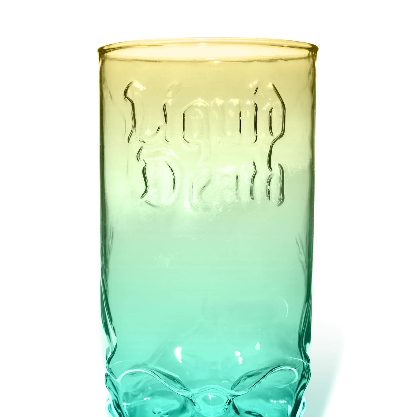Trophy Skull Glass Tiki Mug