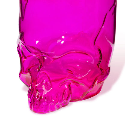 Trophy Skull Glass Tiki Mug