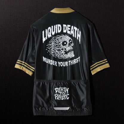 Heavy Pedal x Liquid Death Men's Cycling Jersey