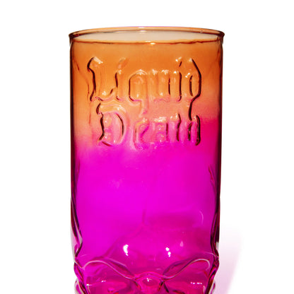 Trophy Skull Glass Tiki Mug