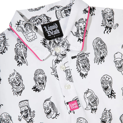 Putt To Death Golf Polo