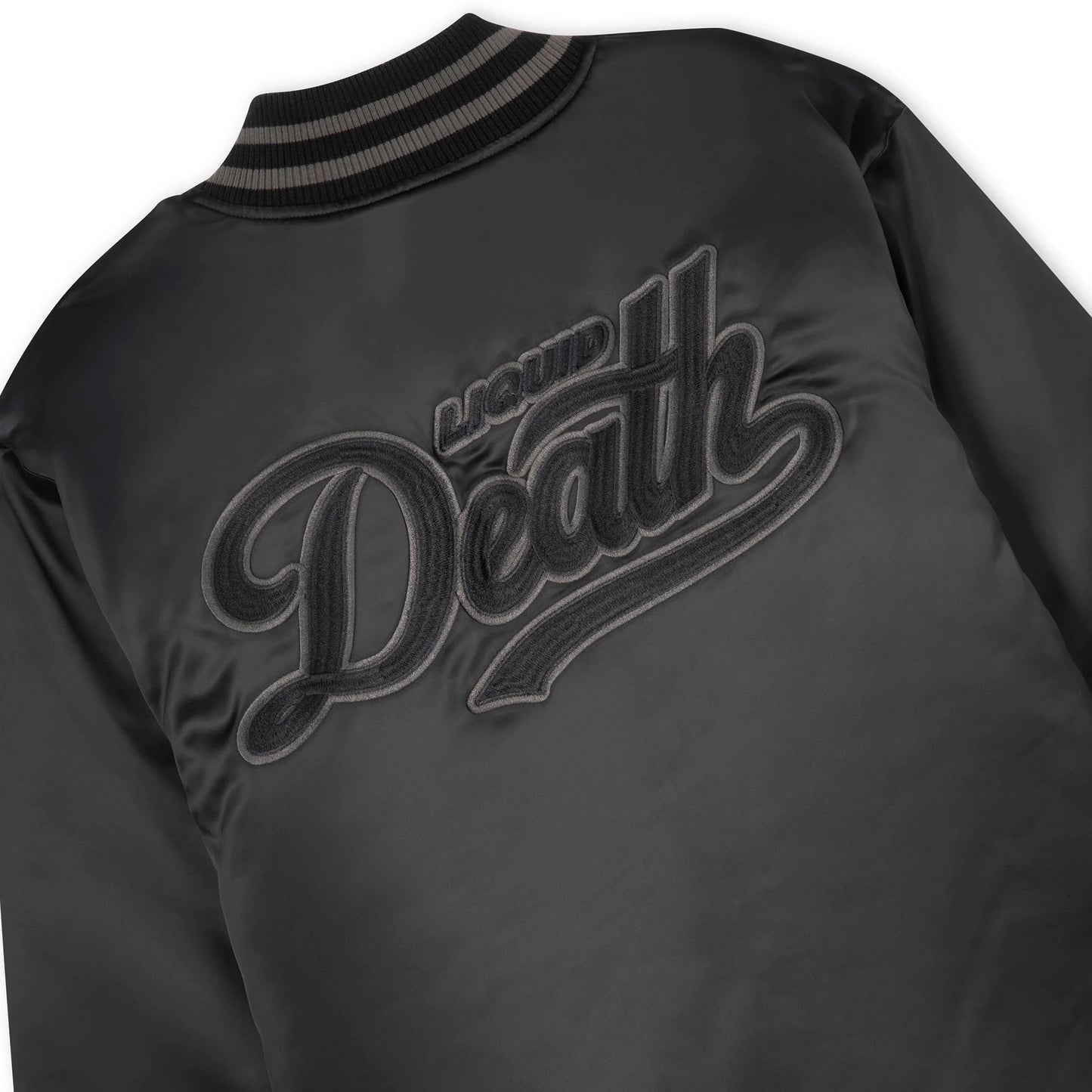 Team Death Satin Bomber Jacket